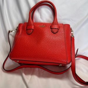 Kate Spade beautiful bright red shoulder bag.